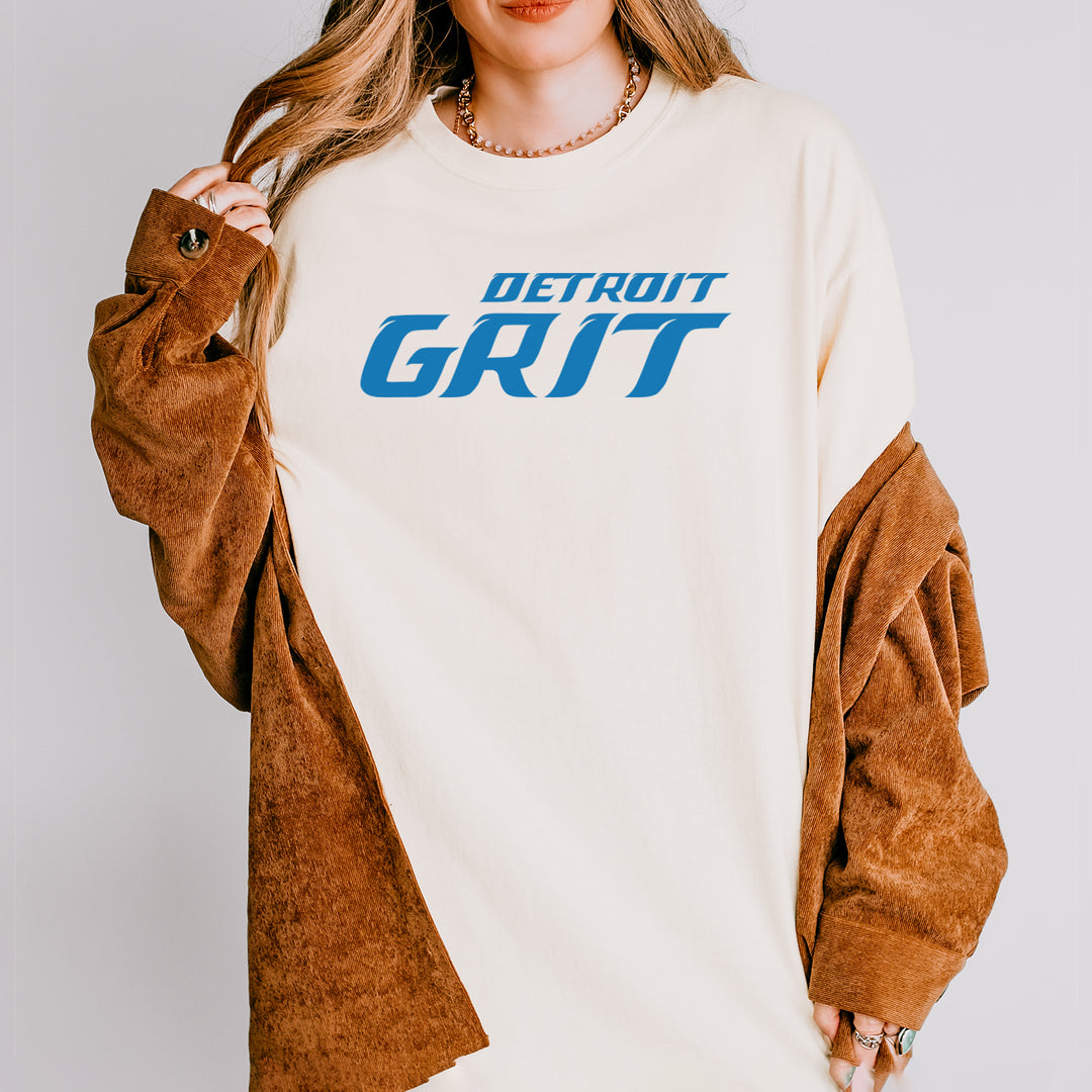 Grit Detroit Football Hard Knocks Vintage Soft Unisex T-shirt 