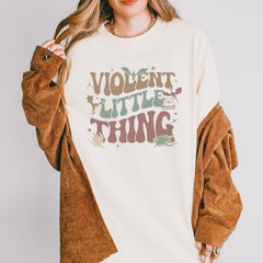 Violent Little Thing Dragon Vintage Soft Unisex T-shirt 