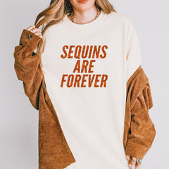 Sequins Are Forever Retro Glam Vintage Soft Unisex T-shirt 