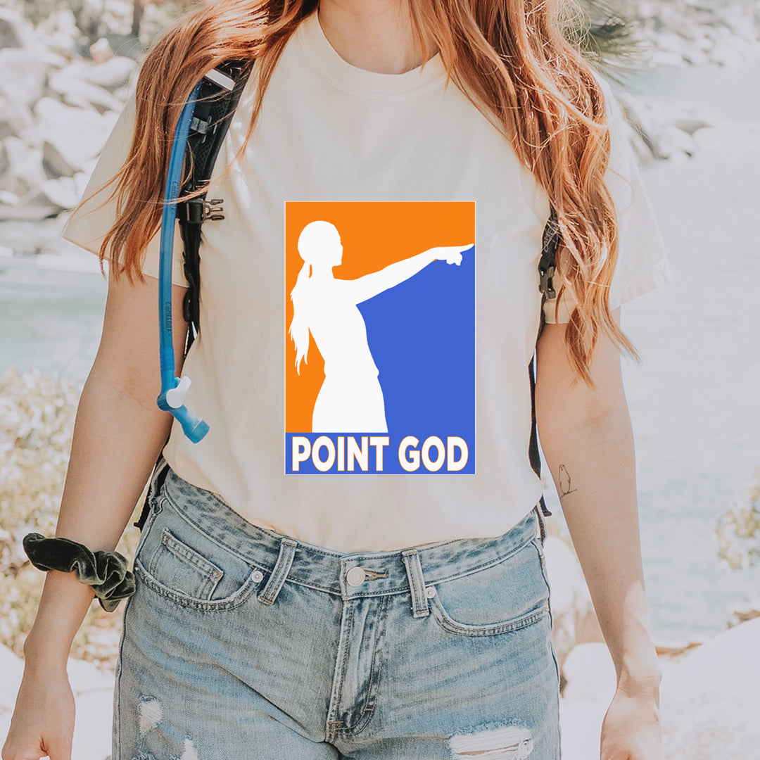 Point God Cunningham Basketball Pointing Meme  Vintage Soft Unisex T-shirt 