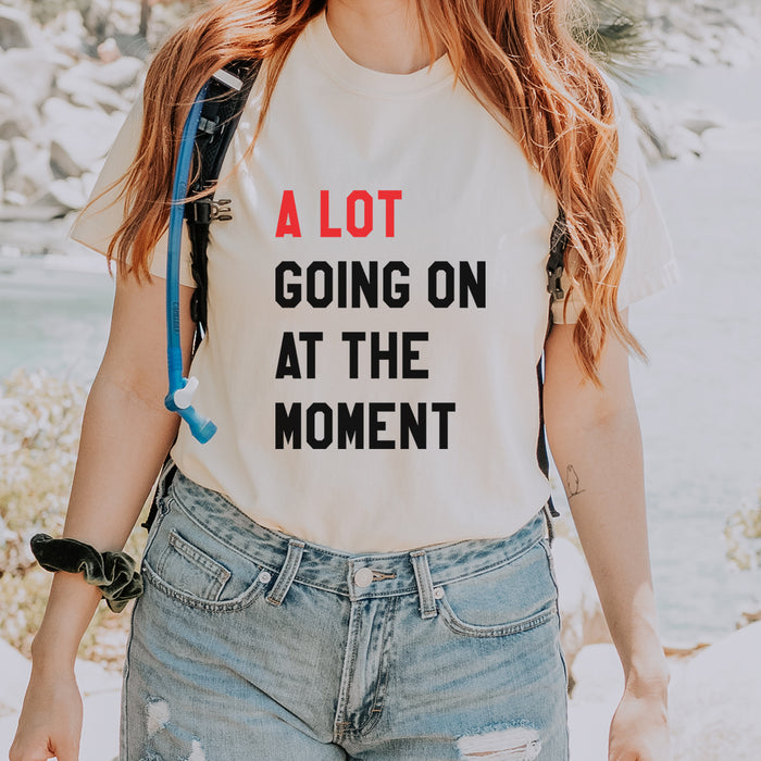 A Lot Going On At The Moment New TTPD Poet Department Vintage Soft Unisex T-shirt