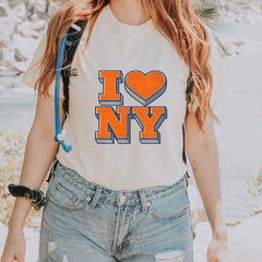 New York City Pride Heart Vintage Soft Unisex T-shirt 