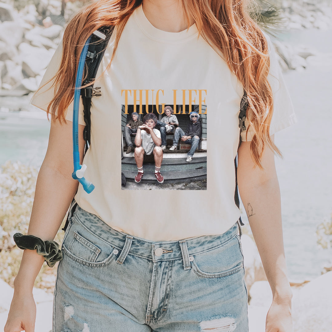 Golden Girls Thug Life Street Vintage Soft Unisex T-shirt 