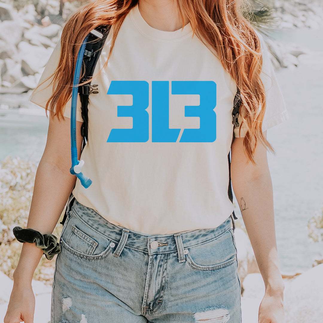 3L3 From The 313 Detroit Football Vintage Soft Unisex T-shirt 