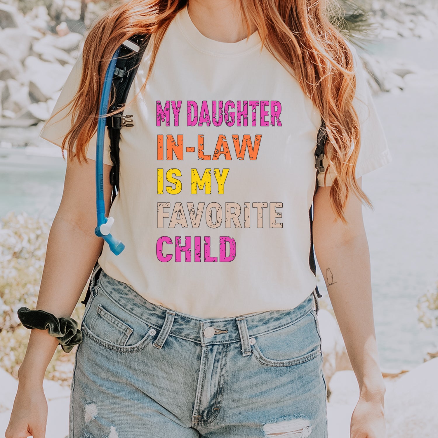 My Daughter In-Law Is My Favorite Child Meme Vintage Soft Unisex T-shirt 