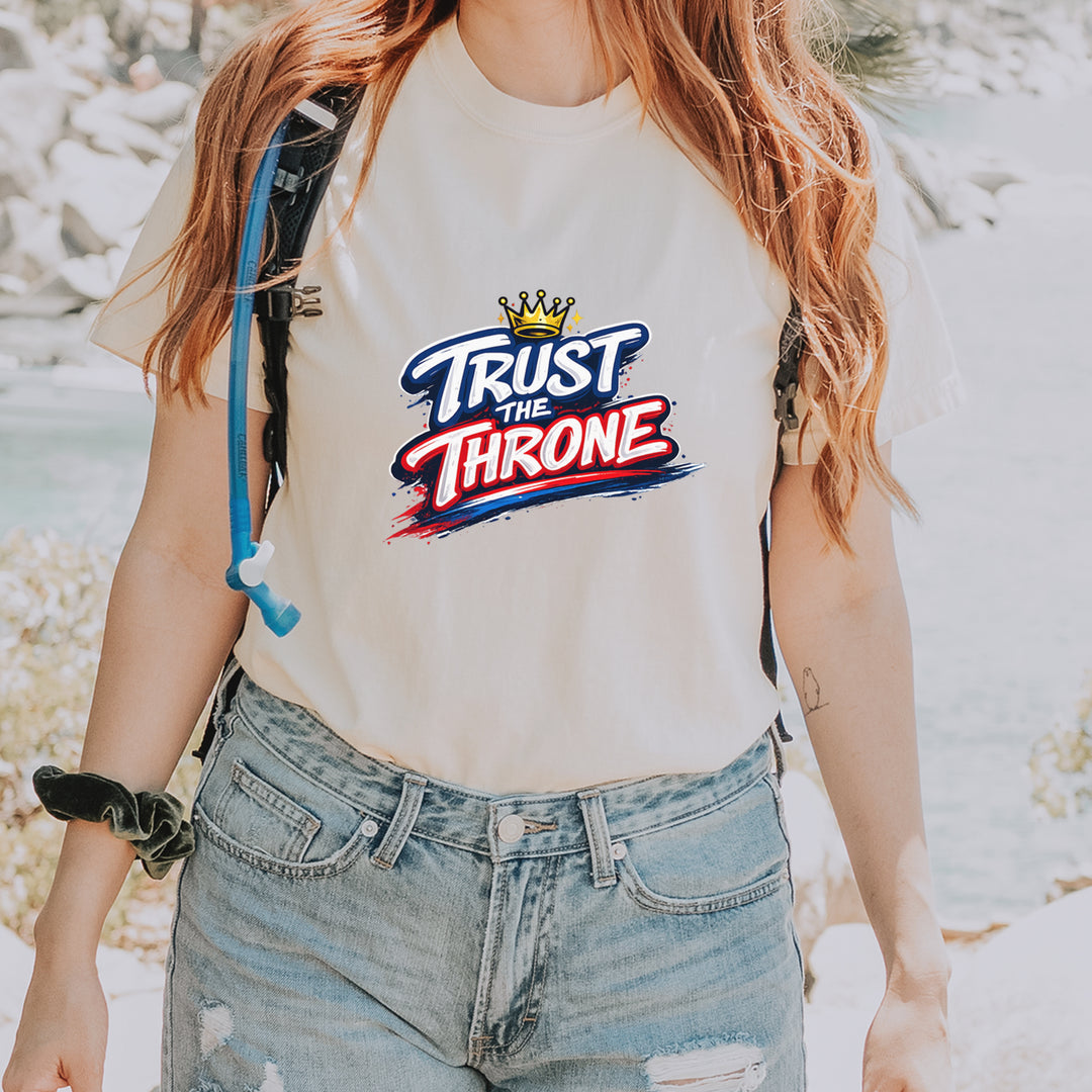 Trust The Throne Crown Philly Hoops Vintage Soft Unisex T-shirt 