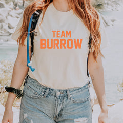 Team Burrow Cincinnati Vintage Soft Unisex T-shirt 