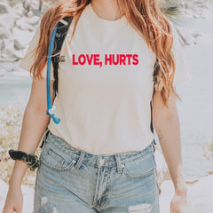 Love Hurts Vintage Soft Unisex T-shirt 
