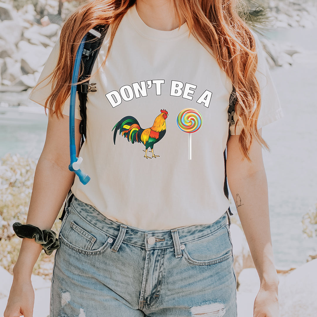 Don't Be A C-ck Sucker Funny Sarcastic Vintage Soft Unisex T-shirt 