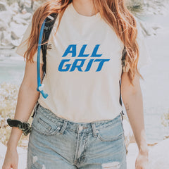 All Grit Detroit Football Vintage Soft Unisex T-shirt 