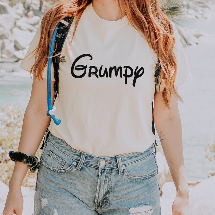Grumpy - 7 Dwarfs Costume Vintage Soft Unisex T-shirt