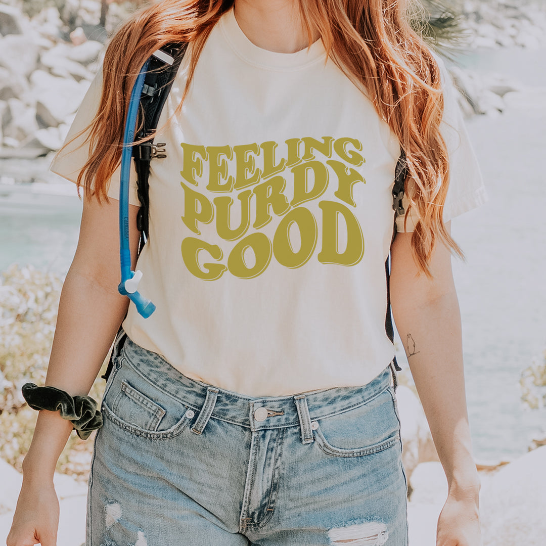 Feeling Purdy Good San Francisco Vintage Soft Unisex T-shirt 