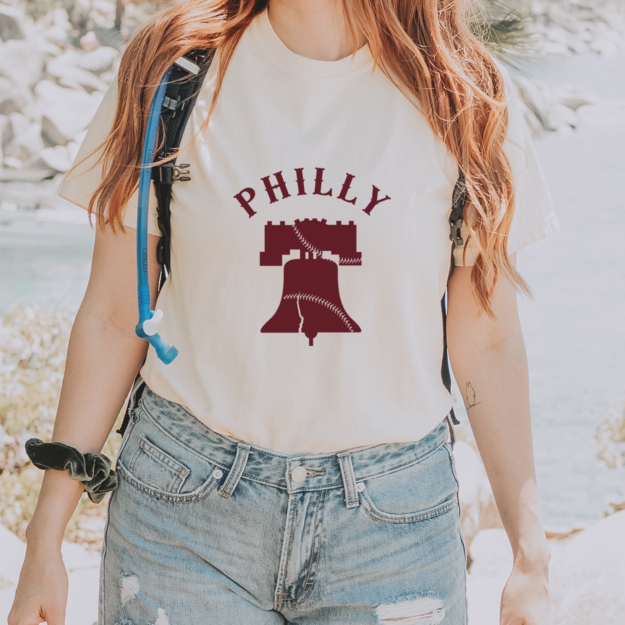 Philly Cracked Liberty Bell Vintage Soft Unisex T-shirt 