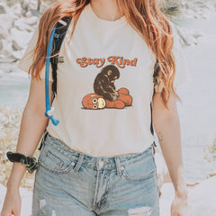 Punch Stay Kind Macaque Vintage Soft Unisex T-shirt 