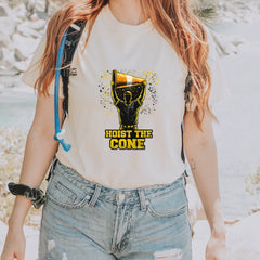 Hoist The Cone Pittsburgh Pride Vintage Soft Unisex T-shirt 