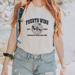 Fourth Wing Basgiath War College Vintage Soft Unisex T-shirt