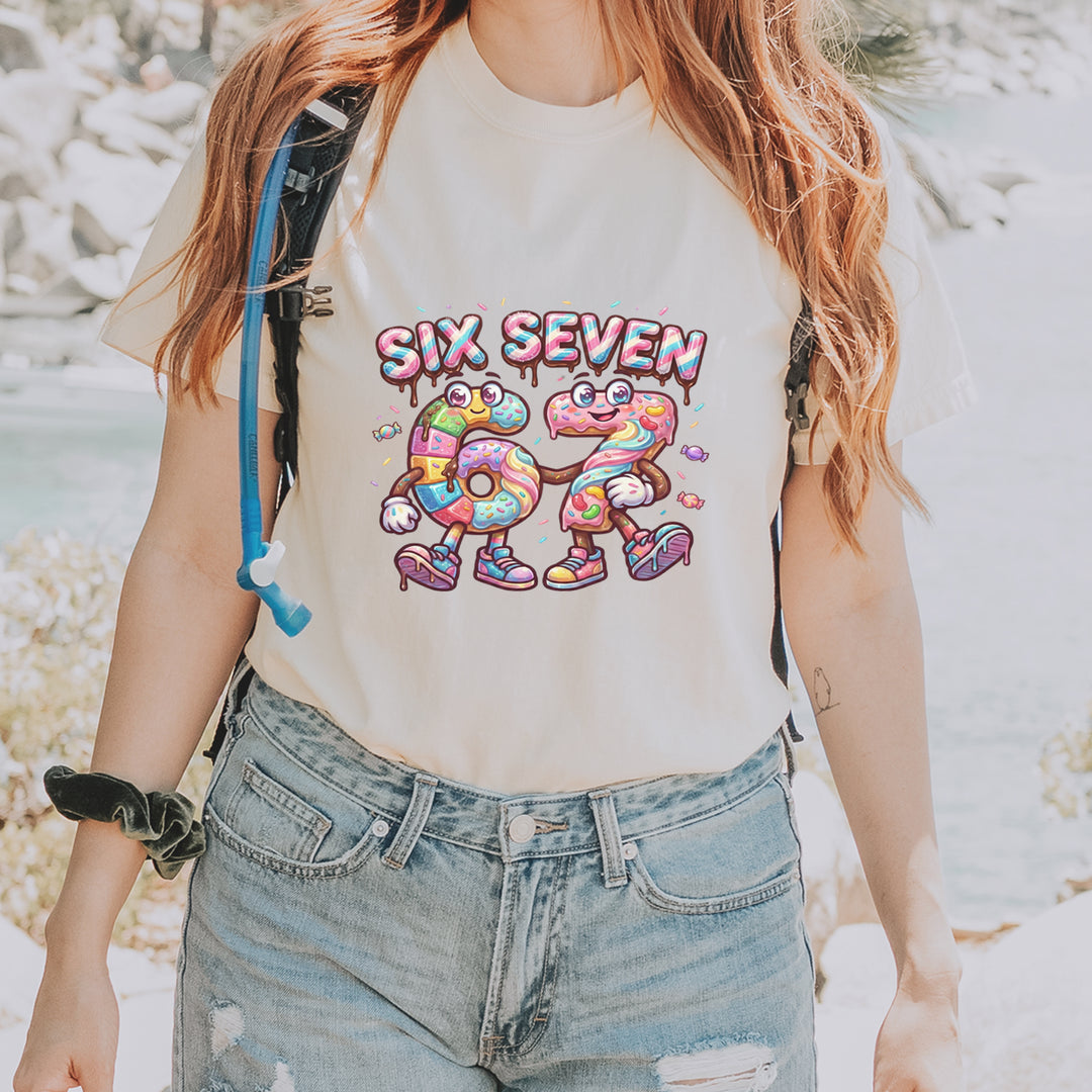 67 Candy Swirl Meme Vintage Soft Unisex T-shirt 