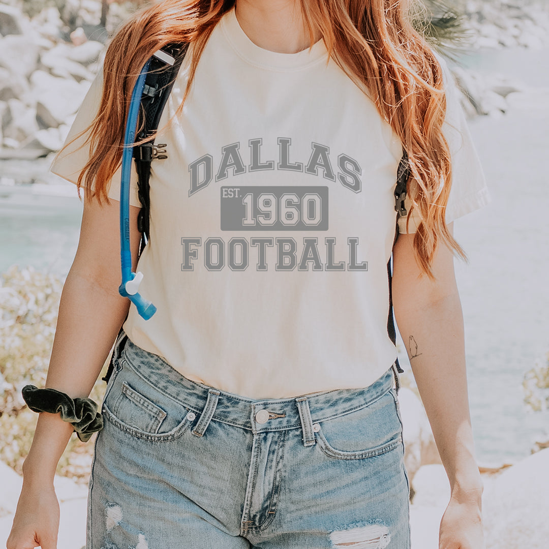 Dallas Football Established 1960 Vintage Soft Unisex T-shirt