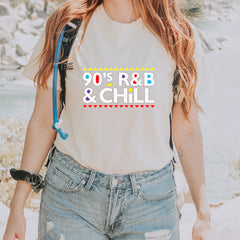 90s R&B and Chill Retro Throwback Vintage Soft Unisex T-shirt 