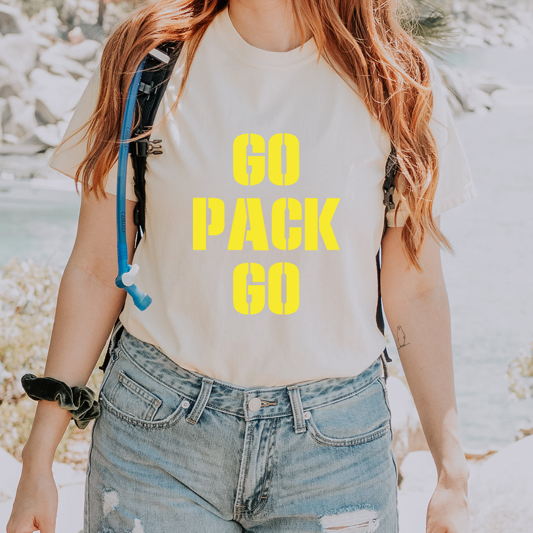 Go Pack Go Green Bay Vintage Soft Unisex T-shirt 