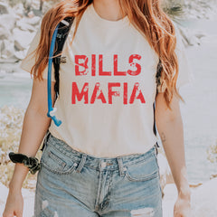 Distressed Bills Mafia Football Vintage Soft Unisex T-shirt 