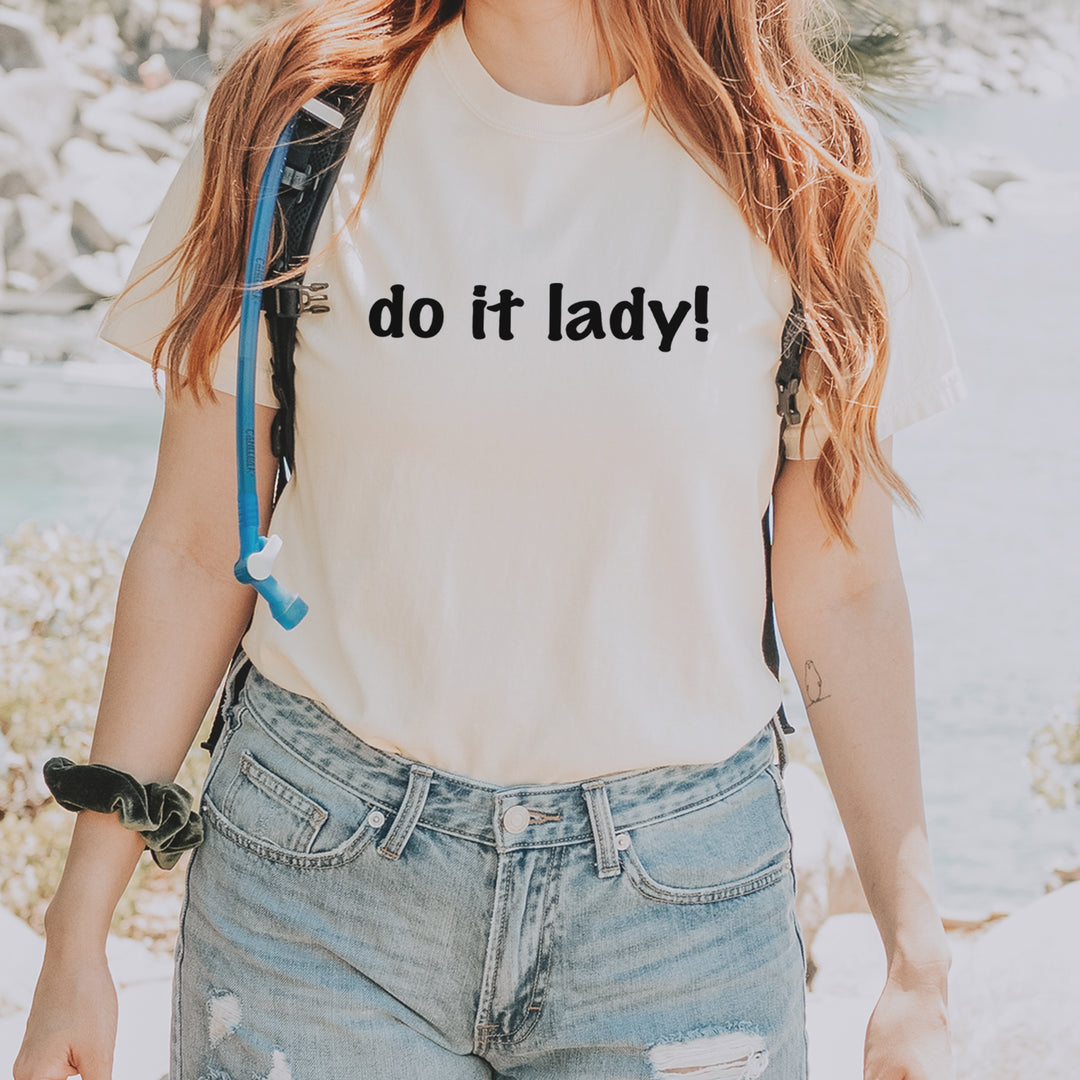 Do It Lady Viral Meme Vintage Soft Unisex T-shirt 