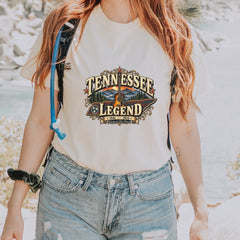 Tennessee Legend Country Music Dolly Vintage Soft Unisex T-shirt 