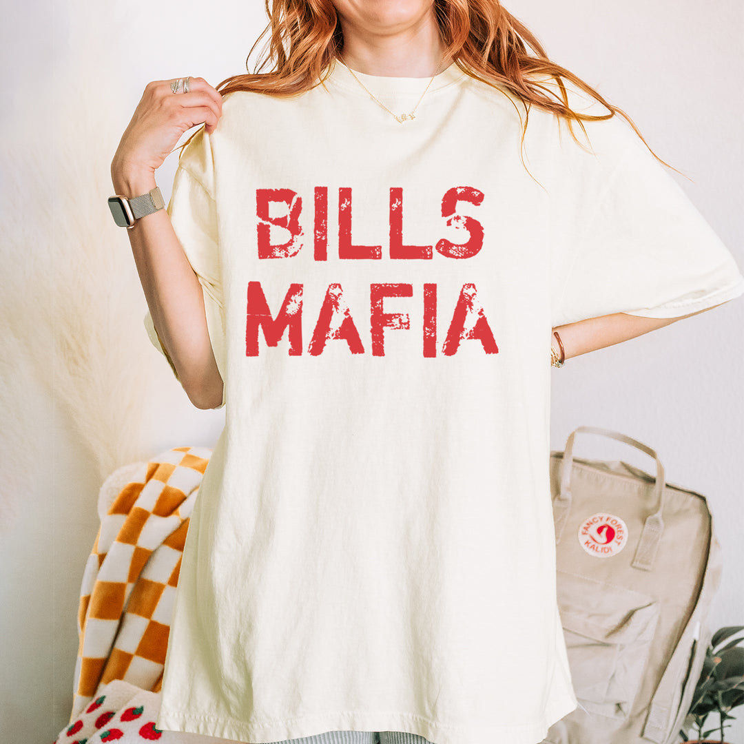 Distressed Bills Mafia Football Vintage Soft Unisex T-shirt 
