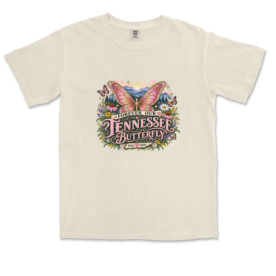 Forever Our Tennessee Butterfly Dolly Vintage Soft Unisex T-shirt 