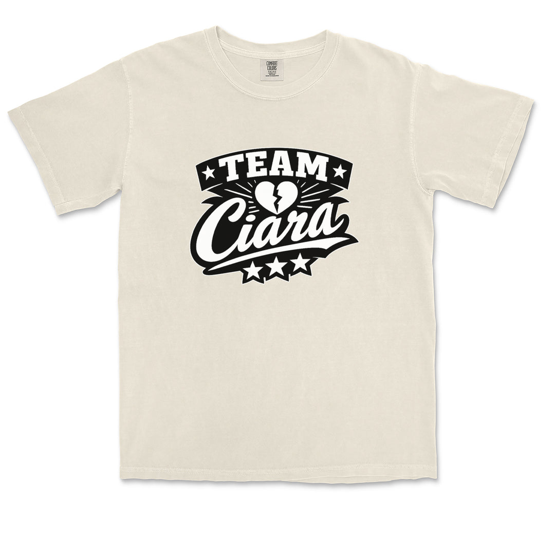 Team Ciara Scamanda Broken Heart Vintage Soft Unisex T-shirt 