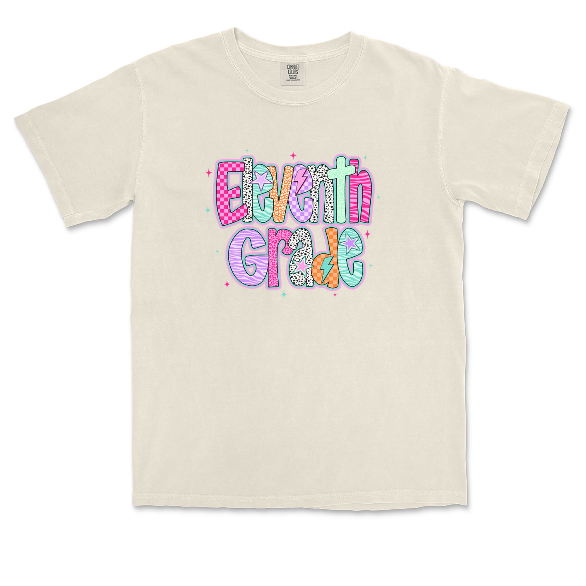 Eleventh Grade Extra Colorful Back to School Vintage Soft Unisex T-shirt 
