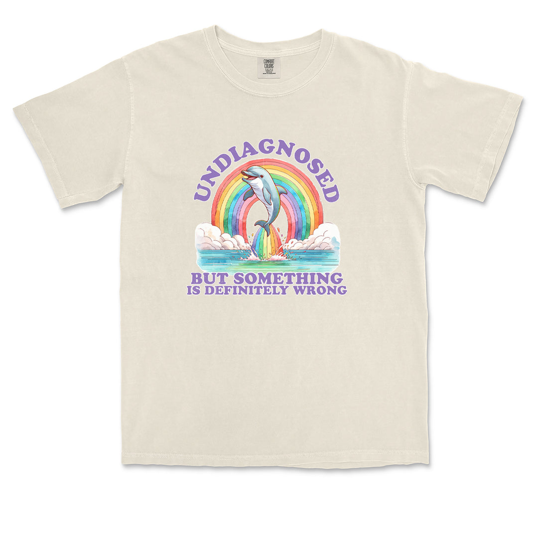 Undiagnosed But Something Is Definitely Wrong Vintage Soft Unisex T-shirt 