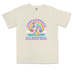 Undiagnosed But Something Is Definitely Wrong Vintage Soft Unisex T-shirt 