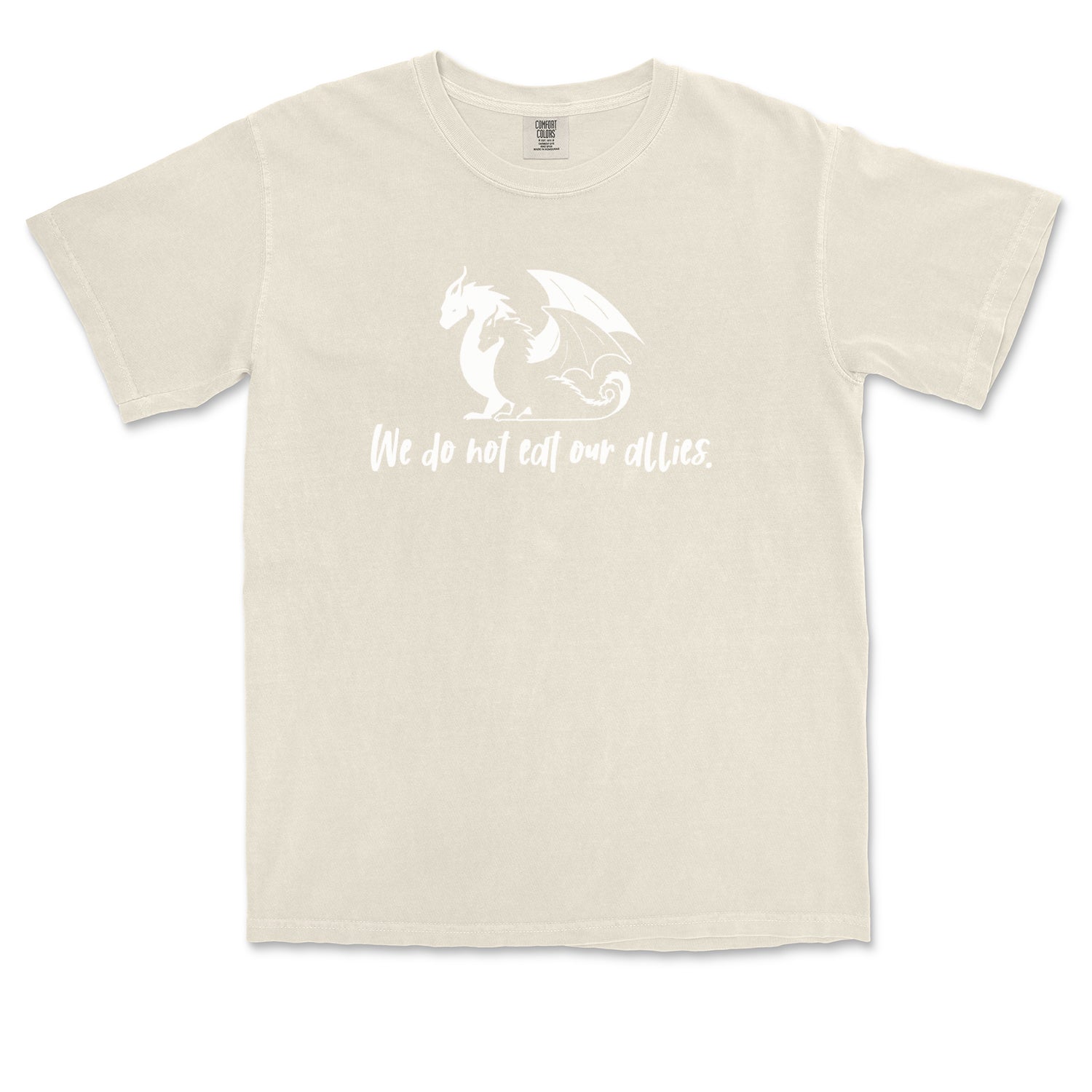 We Do Not Eat Our Allies Fourth Wing Basgiath Vintage Soft Unisex T-shirt 