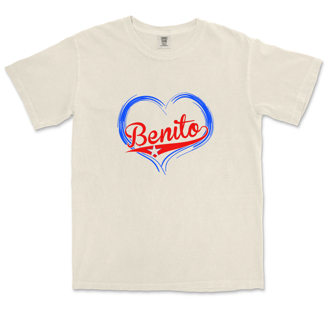 Benito Heart Puerto Rico Vintage Soft Unisex T-shirt 