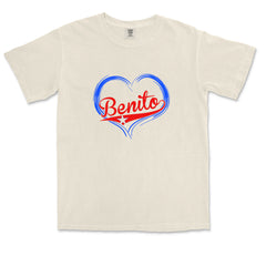 Benito Heart Puerto Rico Vintage Soft Unisex T-shirt 