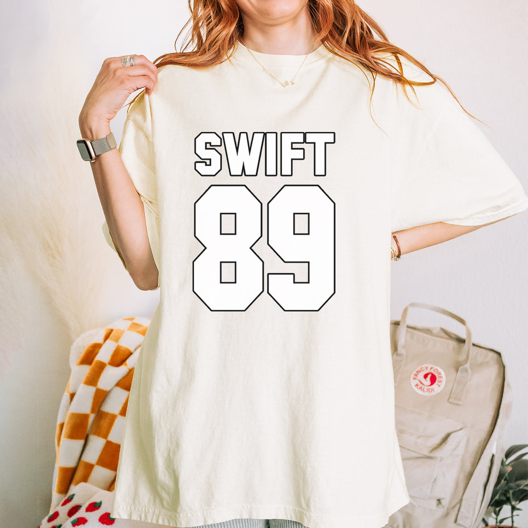 Swift 89 Birth Year Music Fan Era Poets Department Lover Vintage Soft Unisex T-shirt 