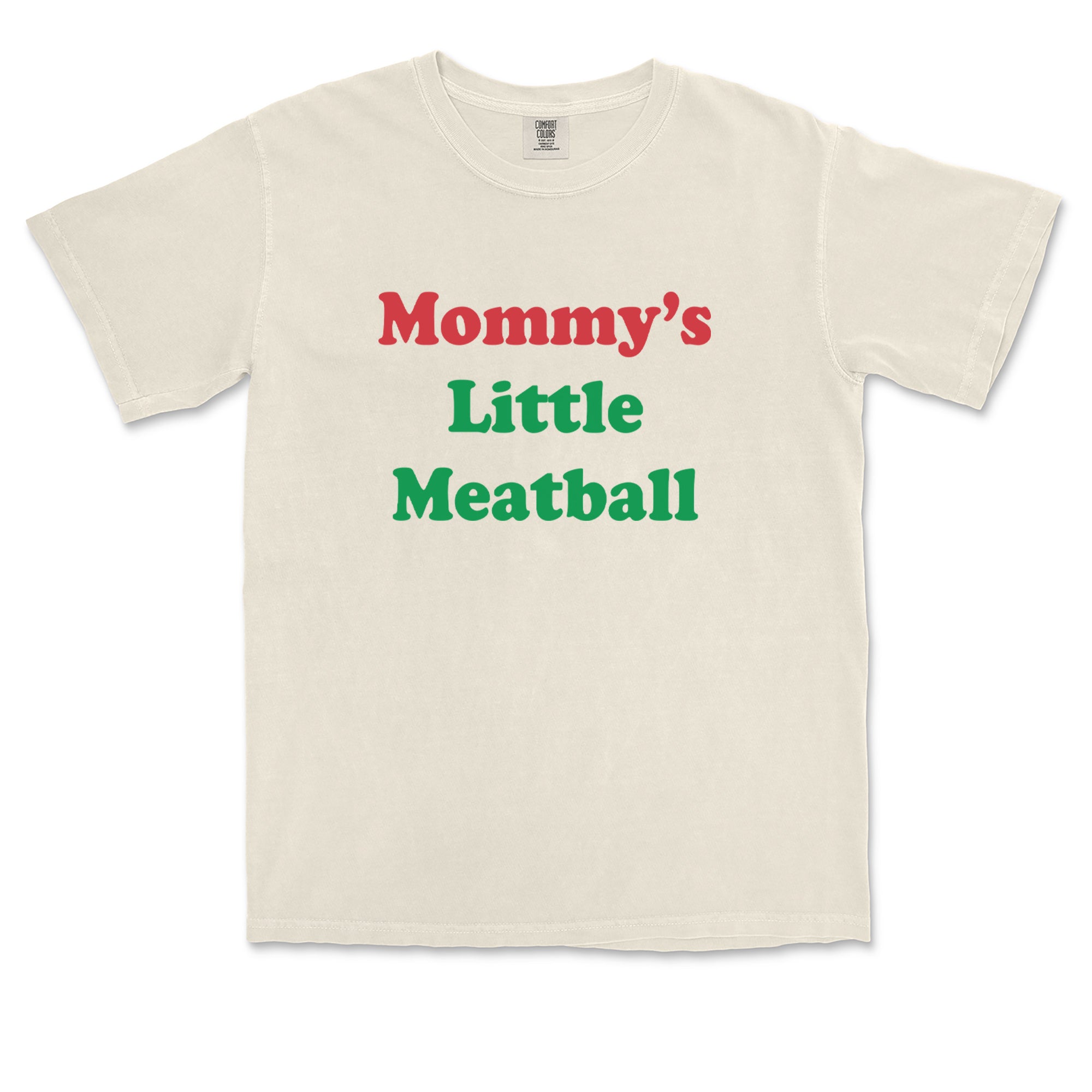 Mommy's Little Meatball Love Island Vintage Soft Unisex T-shirt 