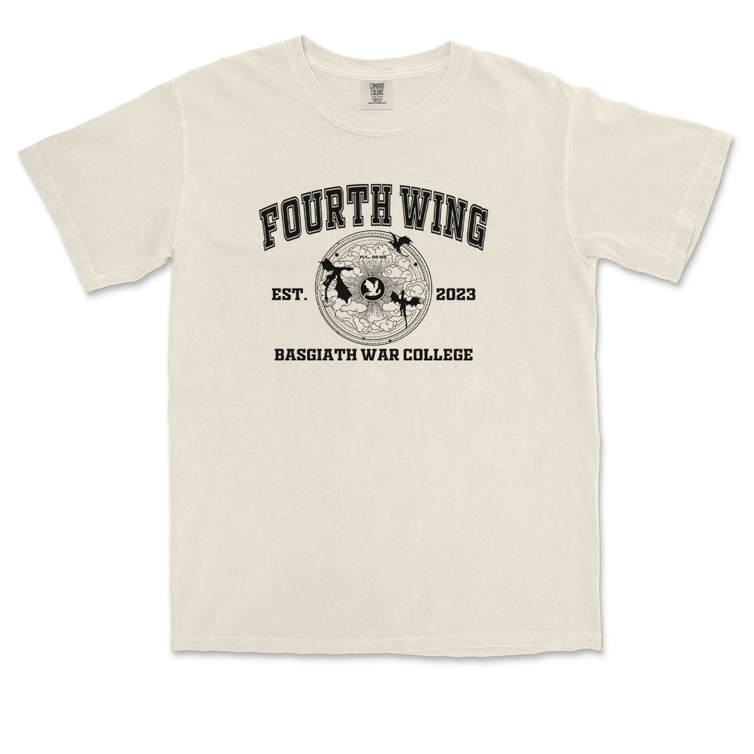 Fourth Wing Basgiath War College Vintage Soft Unisex T-shirt