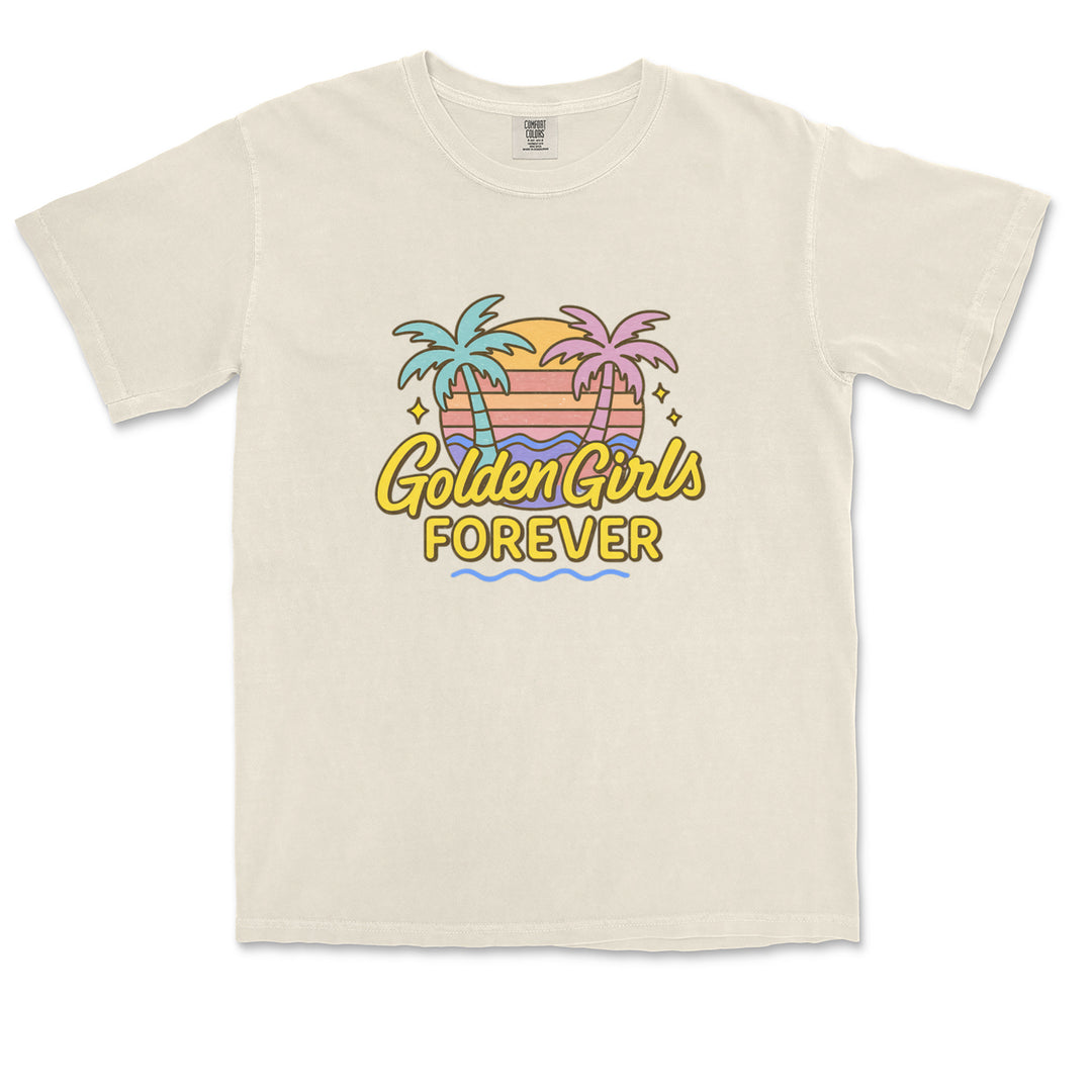 Golden Girls Forever Retro Sunset Vintage Soft Unisex T-shirt 
