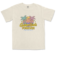 Golden Girls Forever Retro Sunset Vintage Soft Unisex T-shirt 