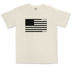 Redacted American Flag Vintage Soft Unisex T-shirt 