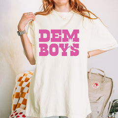 Dem Boys Hot Pink Dallas  Vintage Soft Unisex T-shirt 