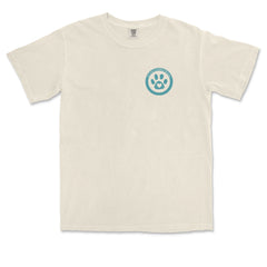 TLC To Love a Canine Dog Rescue Teal Vintage Soft Unisex T-shirt 