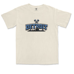 Detroit Motor City Retro Piston Vintage Soft Unisex T-shirt 