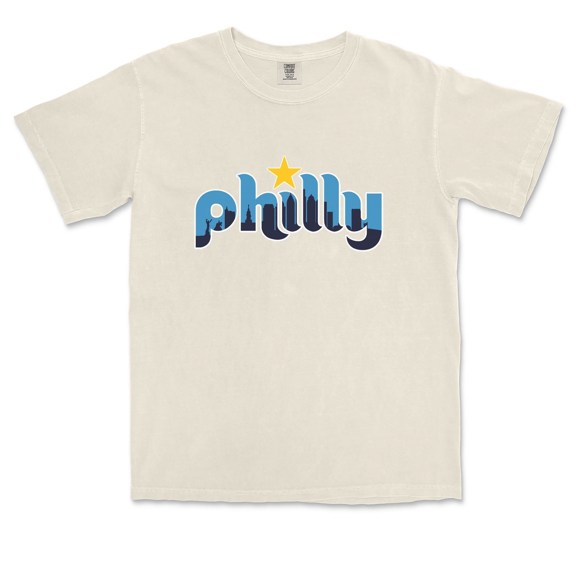 Skyline Philly Philadelphia Vintage Soft Unisex T-shirt 