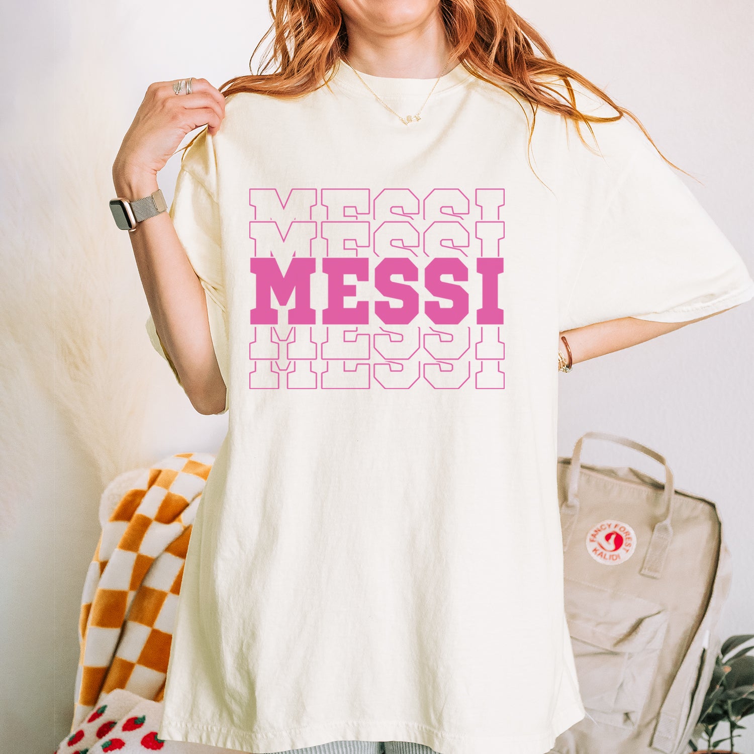 Messi Miami Futbol Vintage Soft Unisex T-shirt 