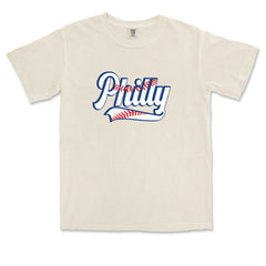 Philly Baseball Stitching Vintage Soft Unisex T-shirt 
