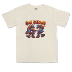 67 Lava Lightning Six Seven Meme Vintage Soft Unisex T-shirt 