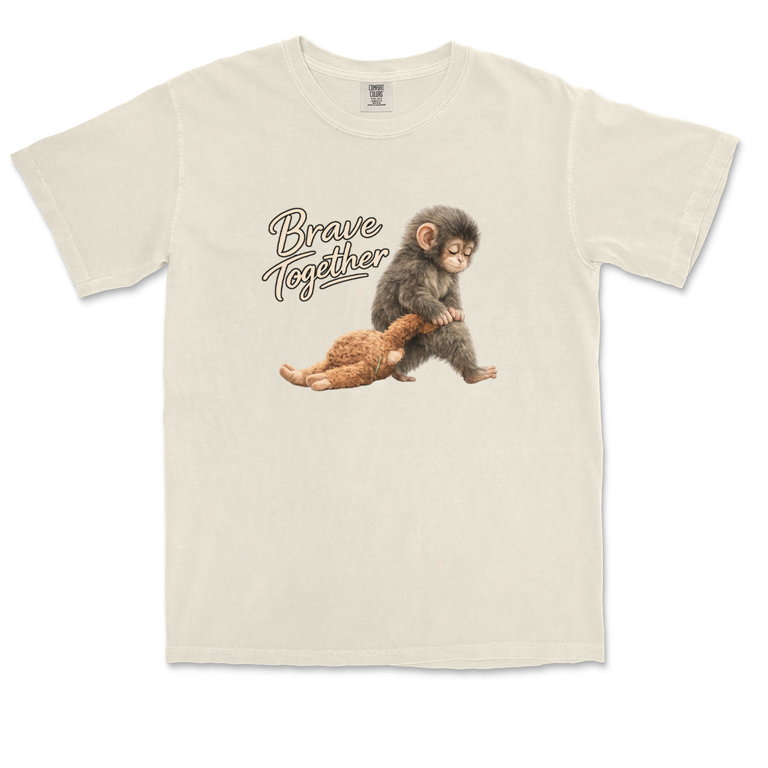 Punch Brave Together Stuffed Animal Vintage Soft Unisex T-shirt 